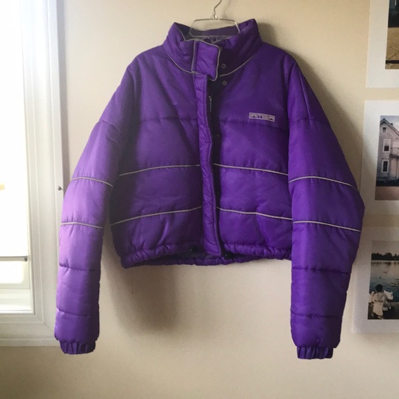 I.Am.Gia Jackets \u0026 Coats | Purple I.Am.Gia Short Puffer Jacket | Color: Purple | Size: Xs | Briellejuliet's Closet